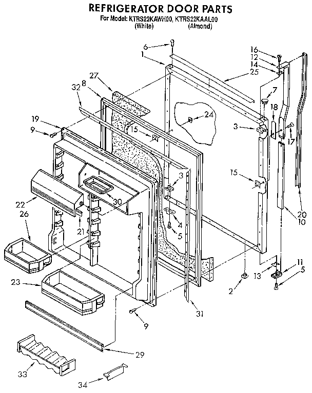 REFRIGERATOR DOOR