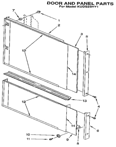 Door and panel