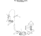 KitchenAid KUDS23HY1 fill and overfill diagram