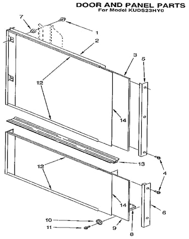 Door and panel