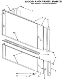 Door and panel