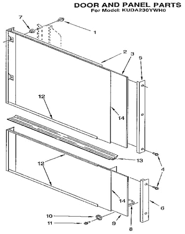 Door and panel