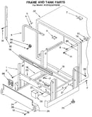 Frame and tank