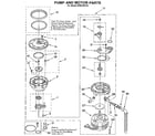 KitchenAid KUDJ23HY0 pump and motor diagram