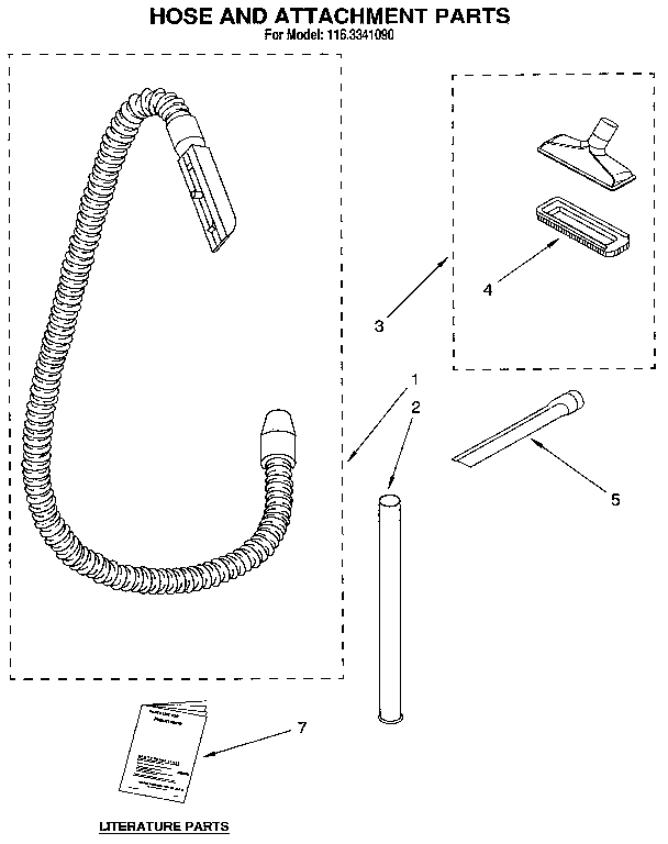HOSE AND ATTACHMENT