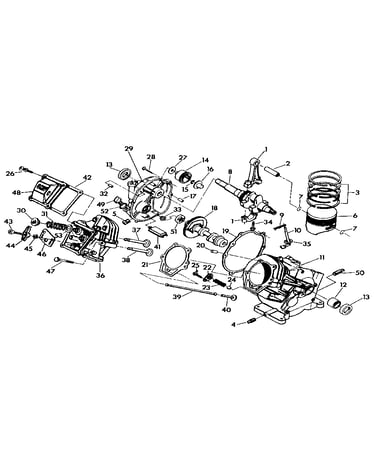 Crankcase assembly