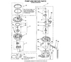 KitchenAid KUDB23HY0 pump and motor diagram