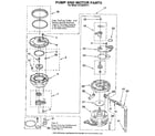 KitchenAid KUDB23HY1 pump and motor diagram
