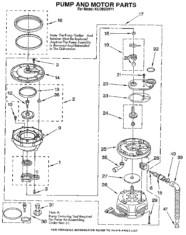 Pump and motor