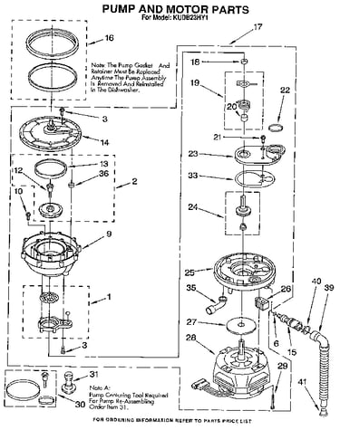 Pump and motor