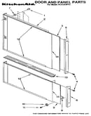 Door and panel