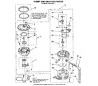 KitchenAid KUDJ23HY2 pump and motor diagram