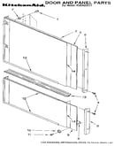 Door and panel