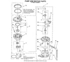 KitchenAid KUDA23SY1 pump and motor diagram