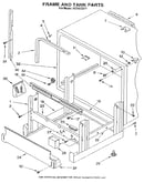 Frame and tank