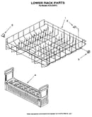 Lower rack