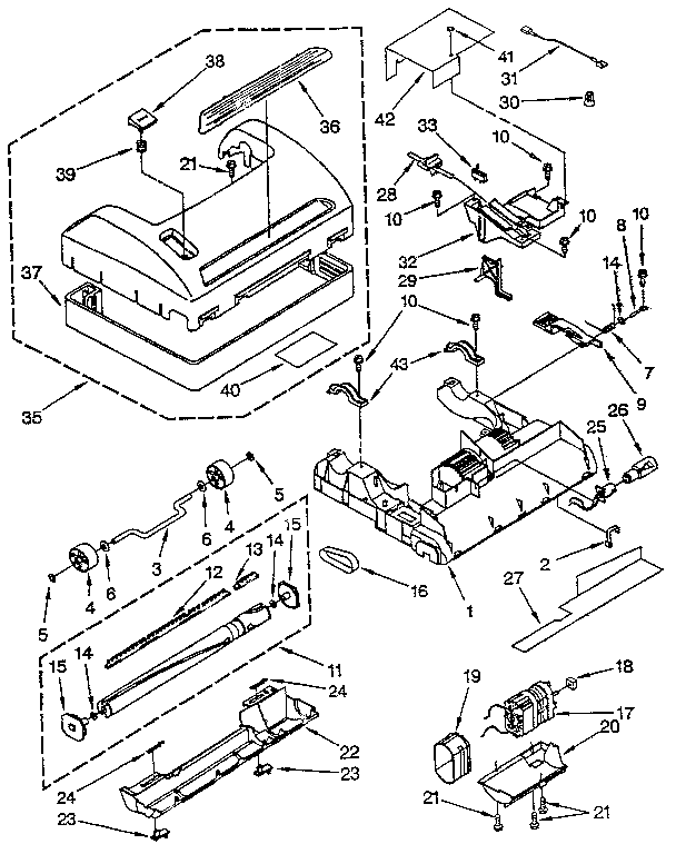 Nozzle and motor