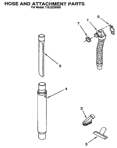 Hose and attachment