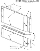 Door and panel
