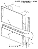 Door and panel