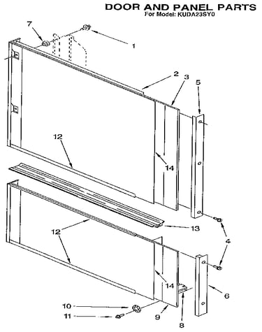 Door and panel