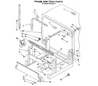 KitchenAid KUDA23SY0 frame and tank diagram