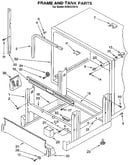 Frame and tank
