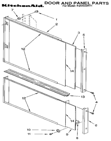 Door and panel