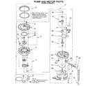 KitchenAid KUDD23HY1 pump and motor diagram