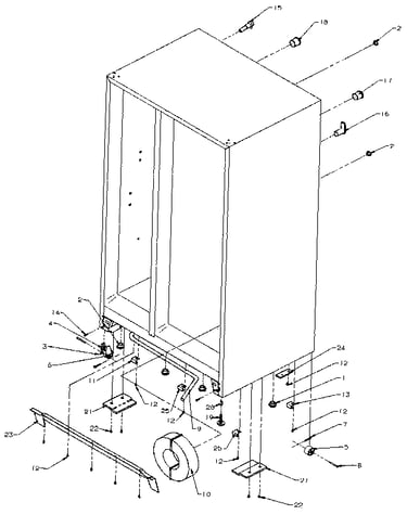 Cabinet outer hardware