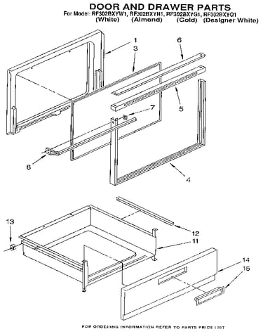 Door and drawer