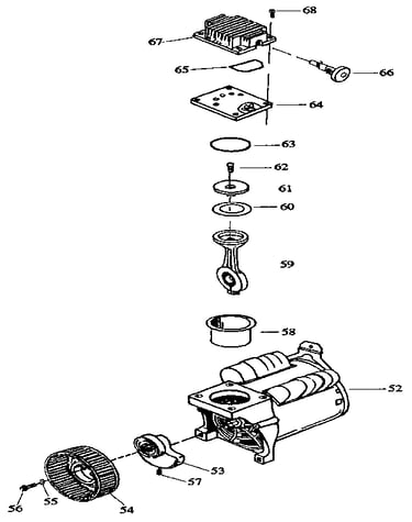 Compressor pump