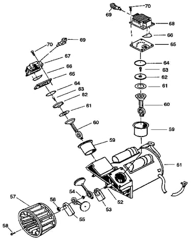 Compressor pump