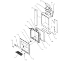 Amana SXD22N-P1162405W ice and water cavity diagram