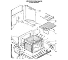 Kenmore 6654428915 lower oven diagram
