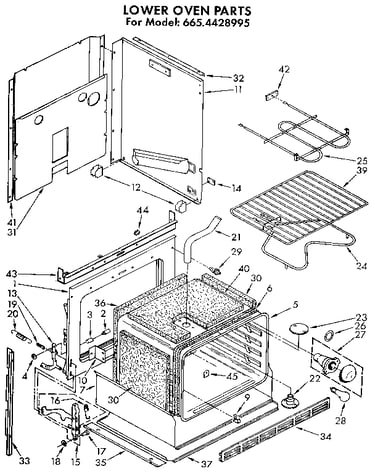 Lower oven