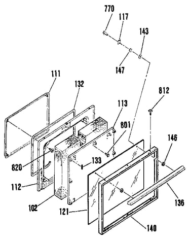 Door section