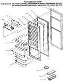 Refrigerator door