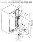 Cabinet back
