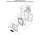 Kenmore 5969535651 ice and water cavity diagram