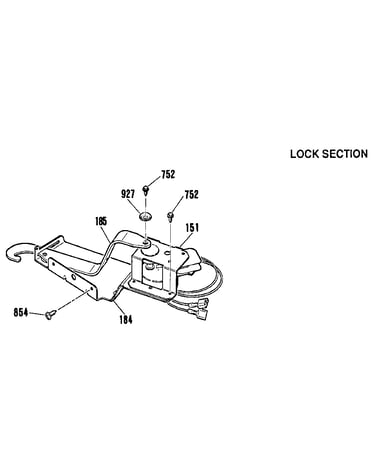 Lock section