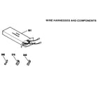 Kenmore 9114042592 wire harnessess and components diagram