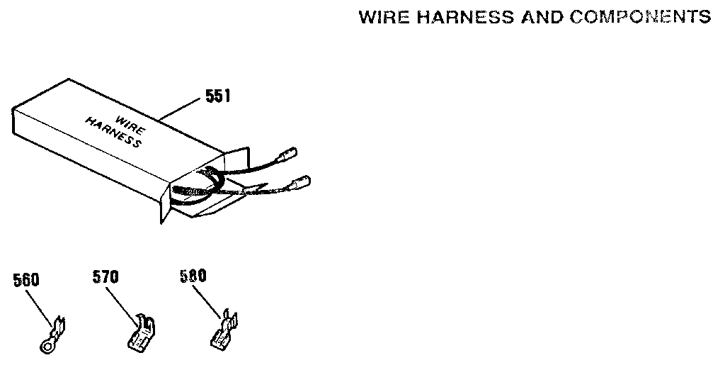 Wire harness and components