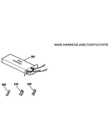 Wire harness and components