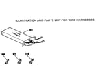 Kenmore 9119372593 wire harnesses diagram