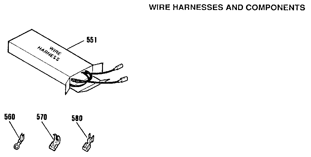 Wire harnesses and components