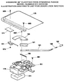 Door lock section