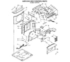 Kenmore 1069701072 airflow and control diagram