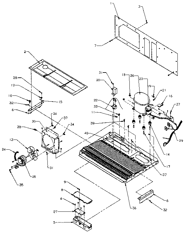 Machine compartment