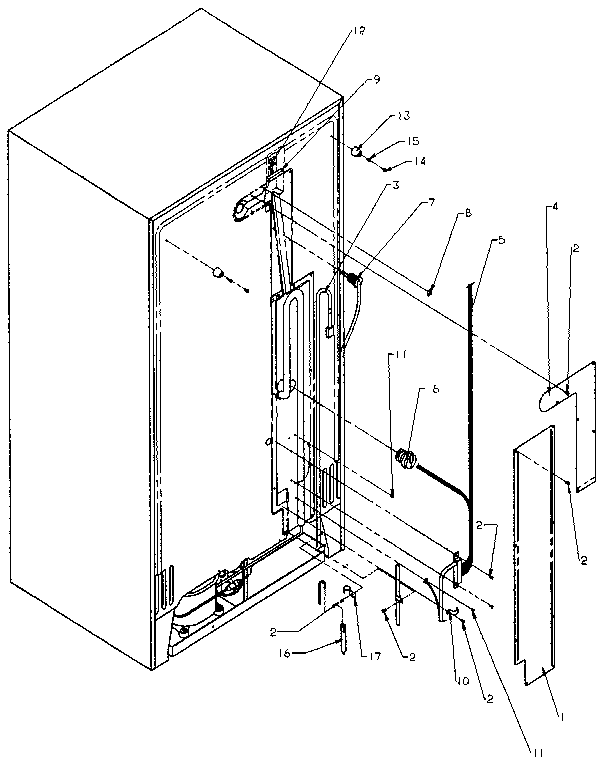 Back unit